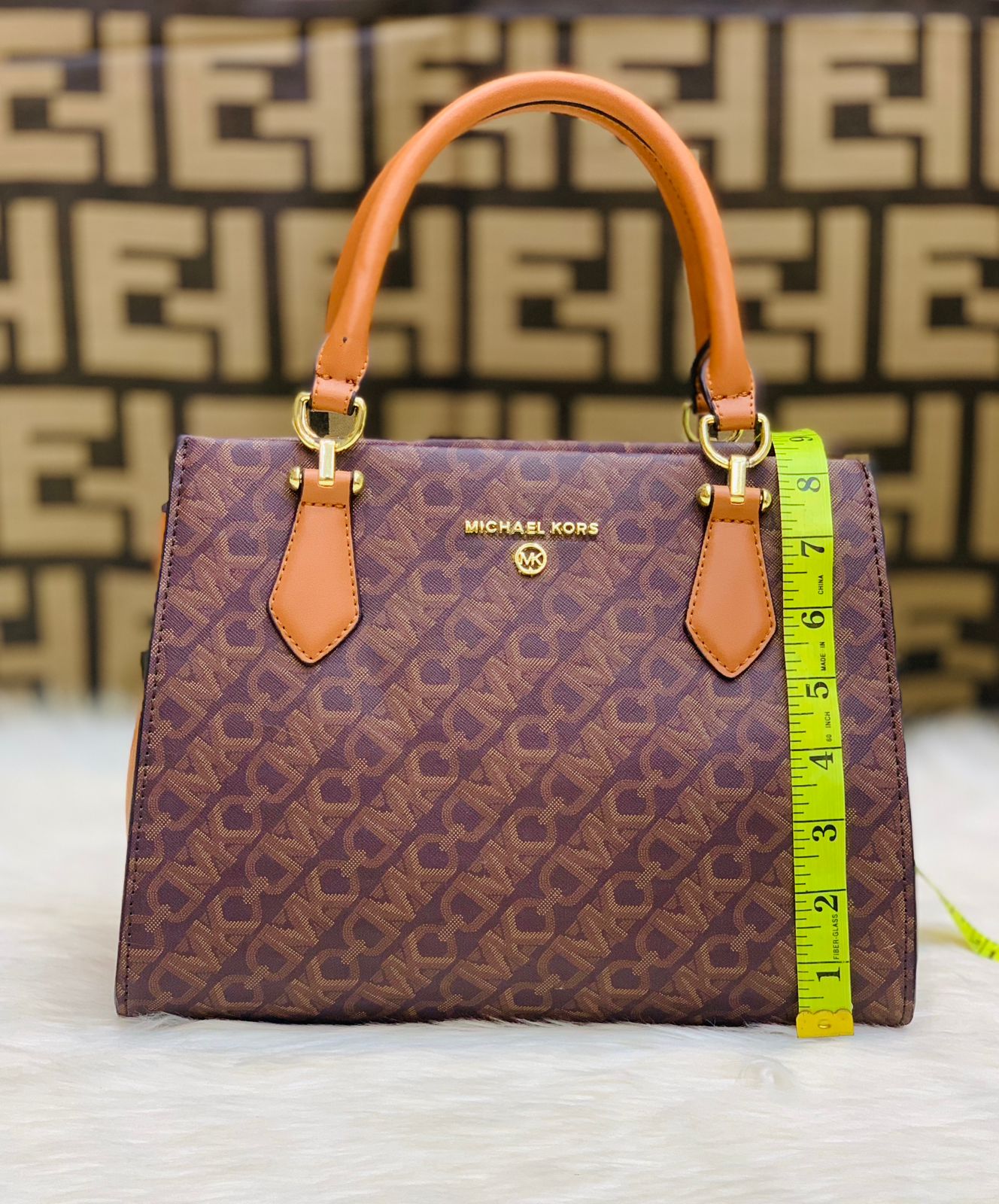 ZEVIRA'S M--K Handbag (Brown)
