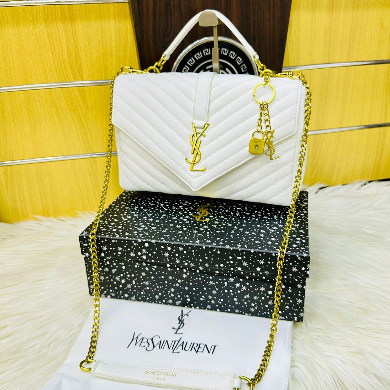 ZEVIRA'S Y-S-L Premium Lock Design (White)