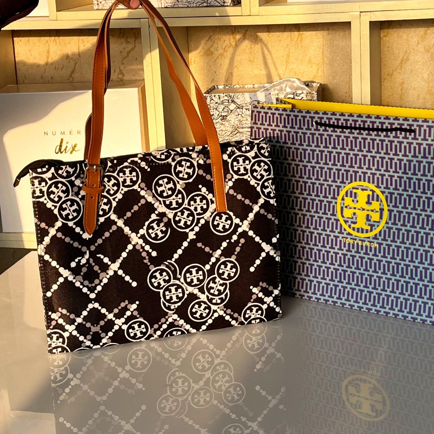 ZEVIRA'S T-B Premium Handbag (Black)