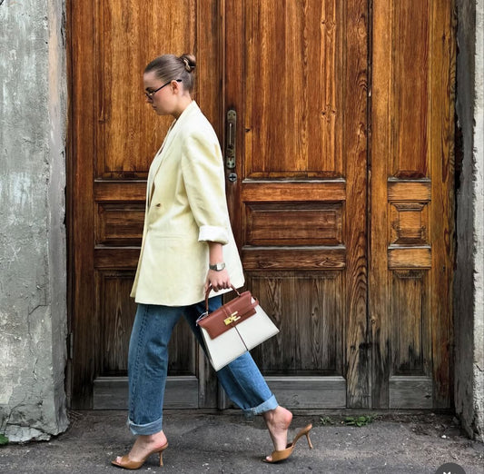 ZEVIRA'S J-W P-E-I Elise Top Handle Bag (Fawn)