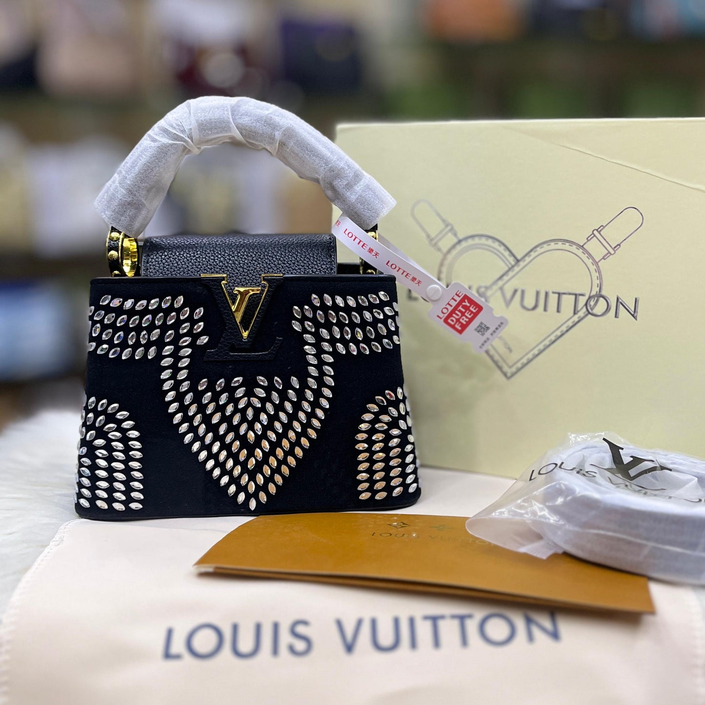 ZEVIRA'S L--V Capucines Mini Handbag 04