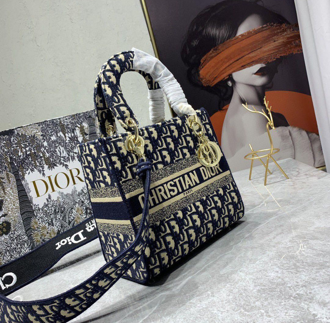 ZEVIRA'S C--D Embroidered Premium Tote – Master Quality (Black)