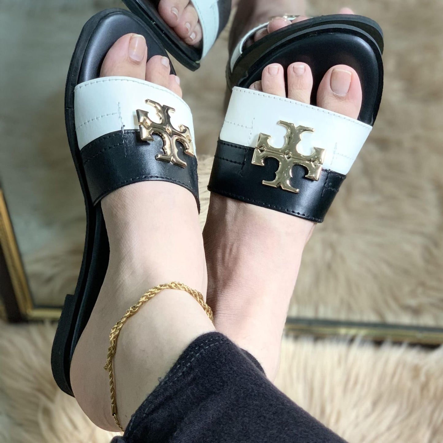 ZEVIRA'S T--B Flats (Black)