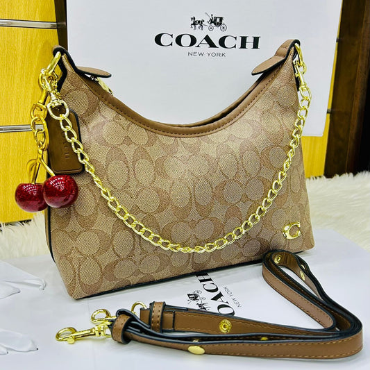 ZEVIRA'S C-O-A-C-H With Cherry 🍒 05 (Beige)