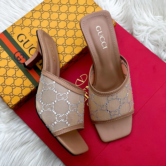 ZEVIRA'S G-U-C-C-I Heels (Brown)