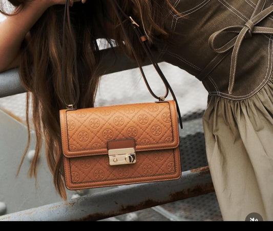 ZEVIRA'S TB Premium Crossbody 05 (Brown)