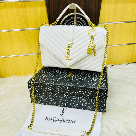 ZEVIRA'S Y-S-L Premium Lock Design (White)