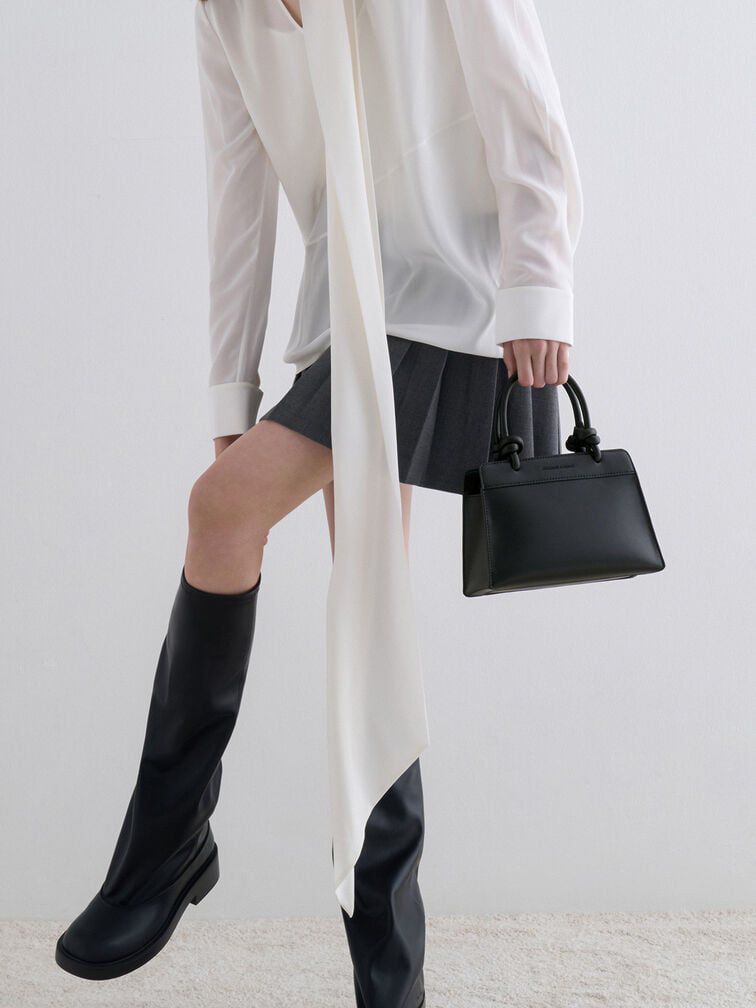 ZEVIRA'S -C&K-Calf PU Shoulder Bag 05