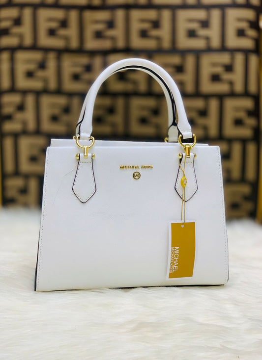 ZEVIRA'S M--K Handbag (White)