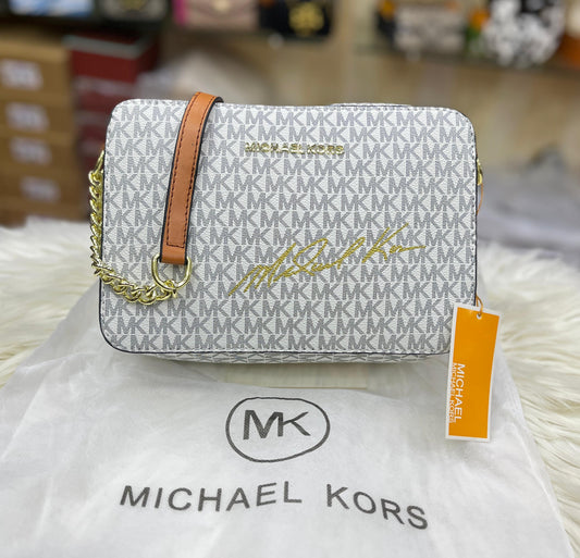 ZEVIRA'S PREMIUM M--K Crossbody 03 (White)