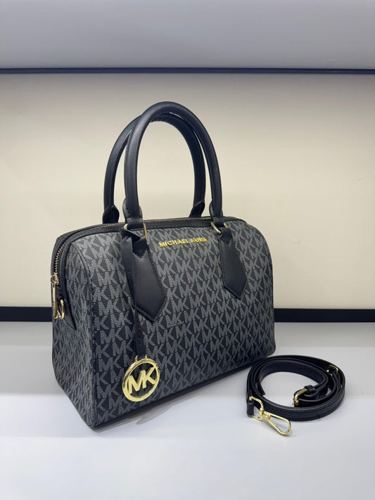 ZEVIRA'S MK Boston Bag (Blue)