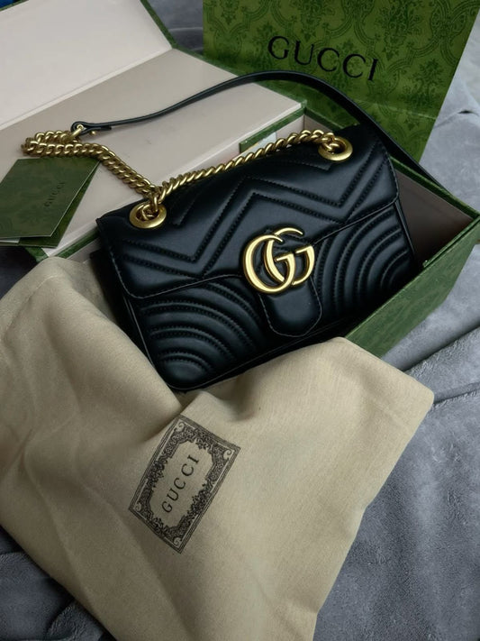 ZEVIRA'S G-U-C-C-I Marmont 04 (Black)