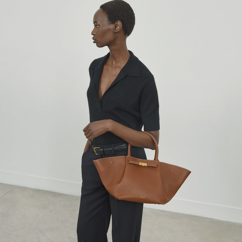 ZEVIRA'S Premium DE- M-E-L-L-I-E-R Midi New York (Brown)