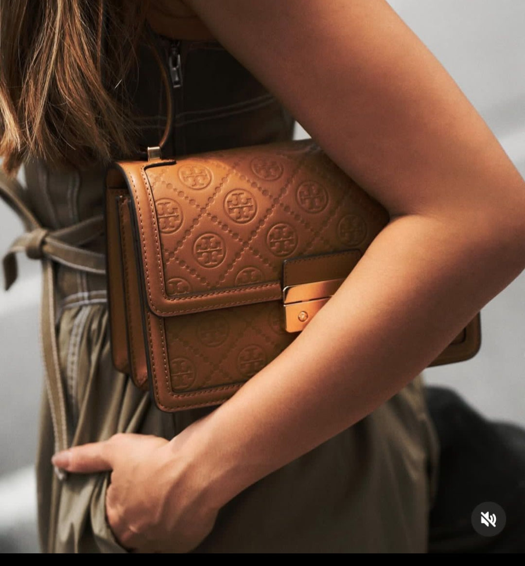 ZEVIRA'S TB Premium Crossbody 05 (Brown)
