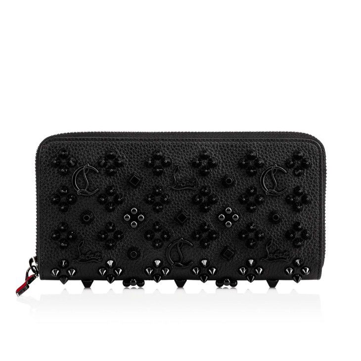 ZEVIRA'S C-H-R-I-S-T-I-A-N L-O-U-B-O-U-T-I-N Panettone Wallet (Black)