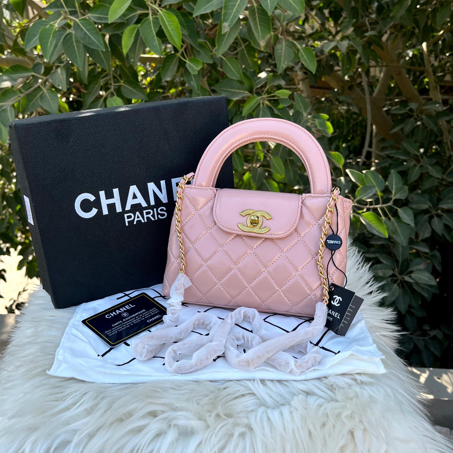 ZEVIRA'S C-H-A-N-E-L Small Kelly (Pink)