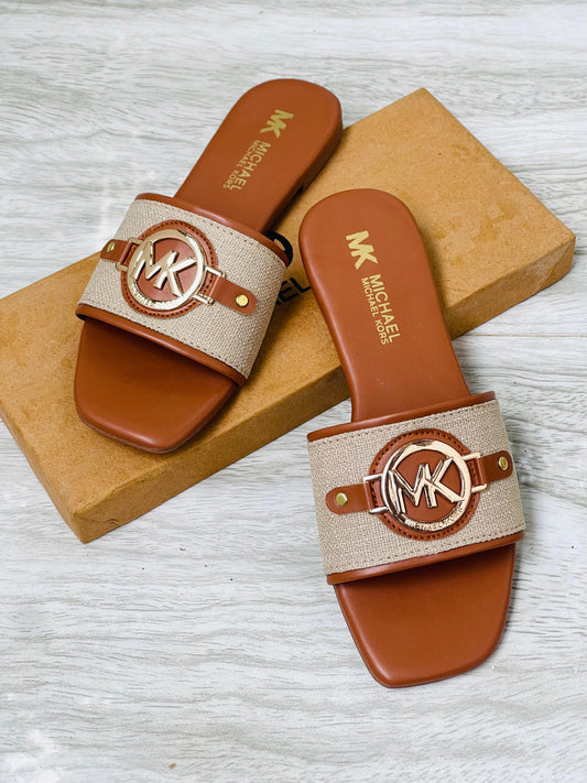 ZEVIRA'S MK Flats(Brown)