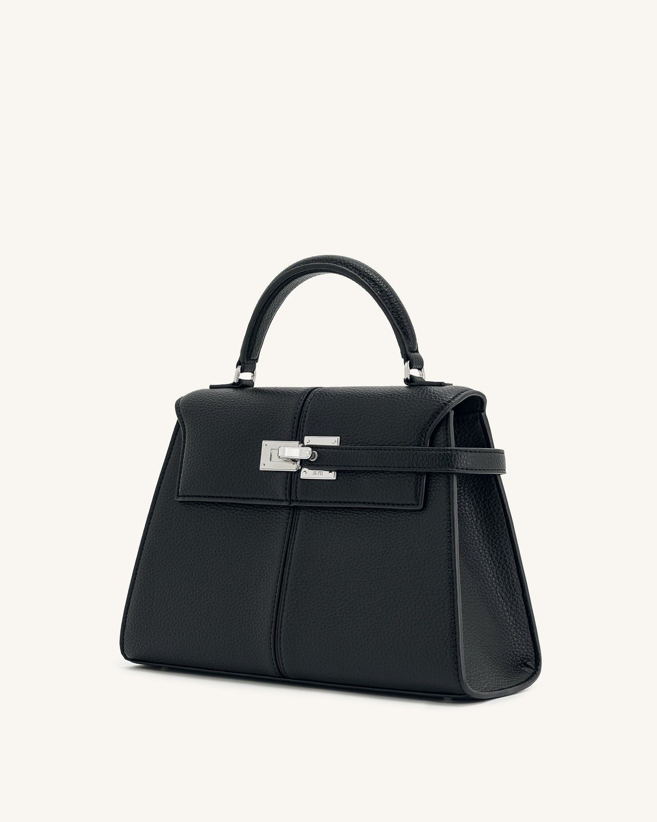 ZEVIRA'S J-W P-E-I Elise Top Handle Bag (Black)