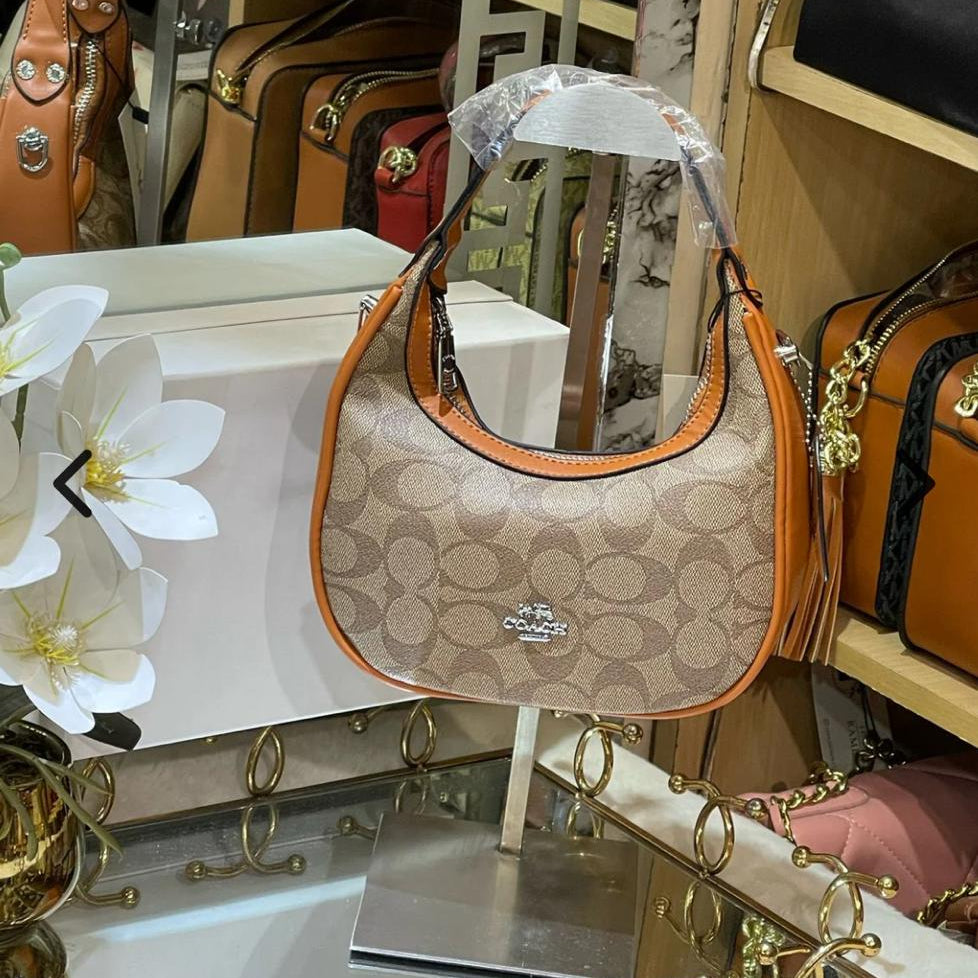 ZEVIRA'S PREMIUM C-O-A-C-H Moon Shape Signature 03 (Mustard)