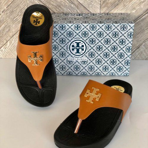 T--B WEDGE SANDALS (2 COLORS)