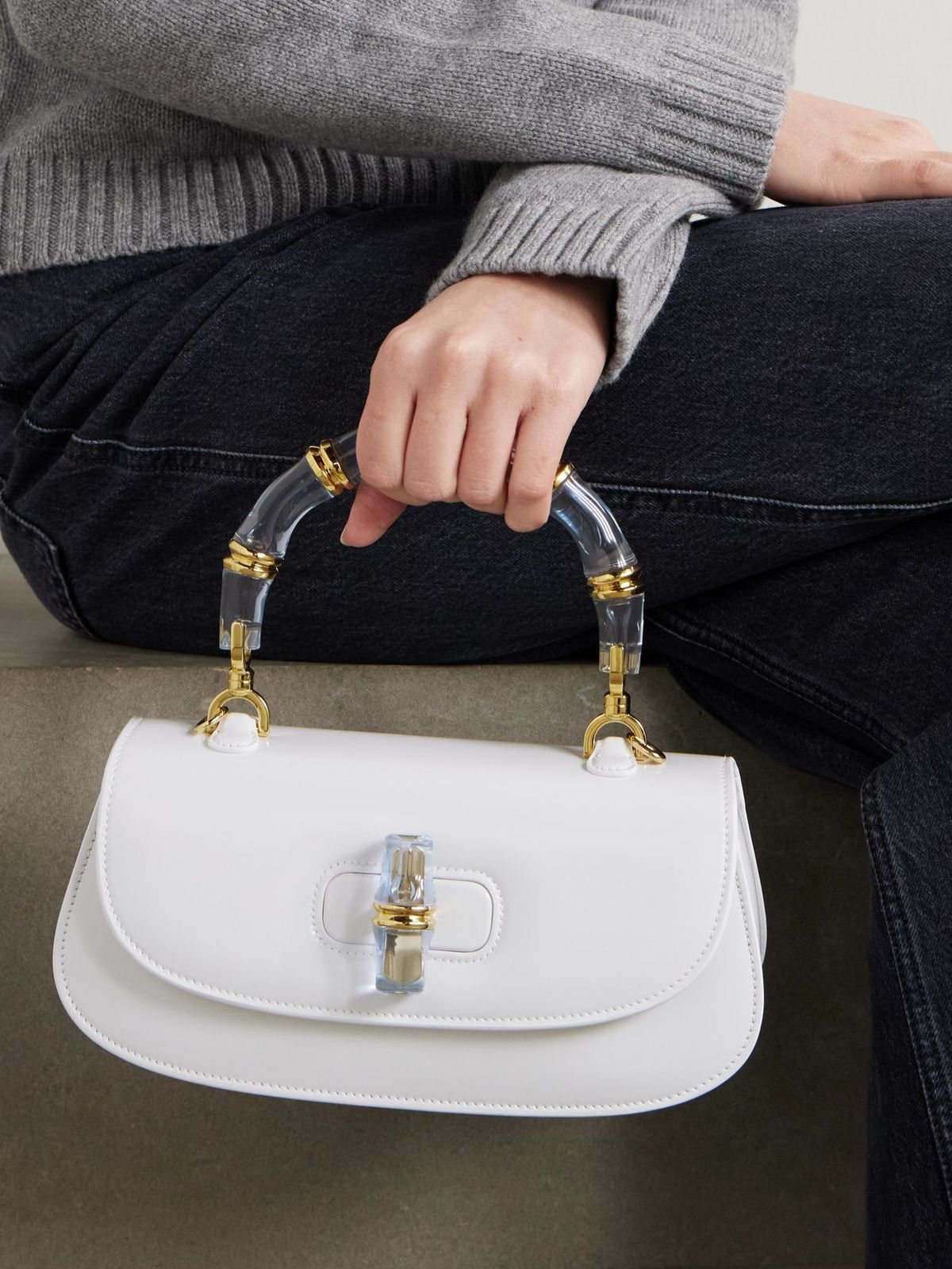 ZEVIRA'S G-U-C-C-I Bambo (White)