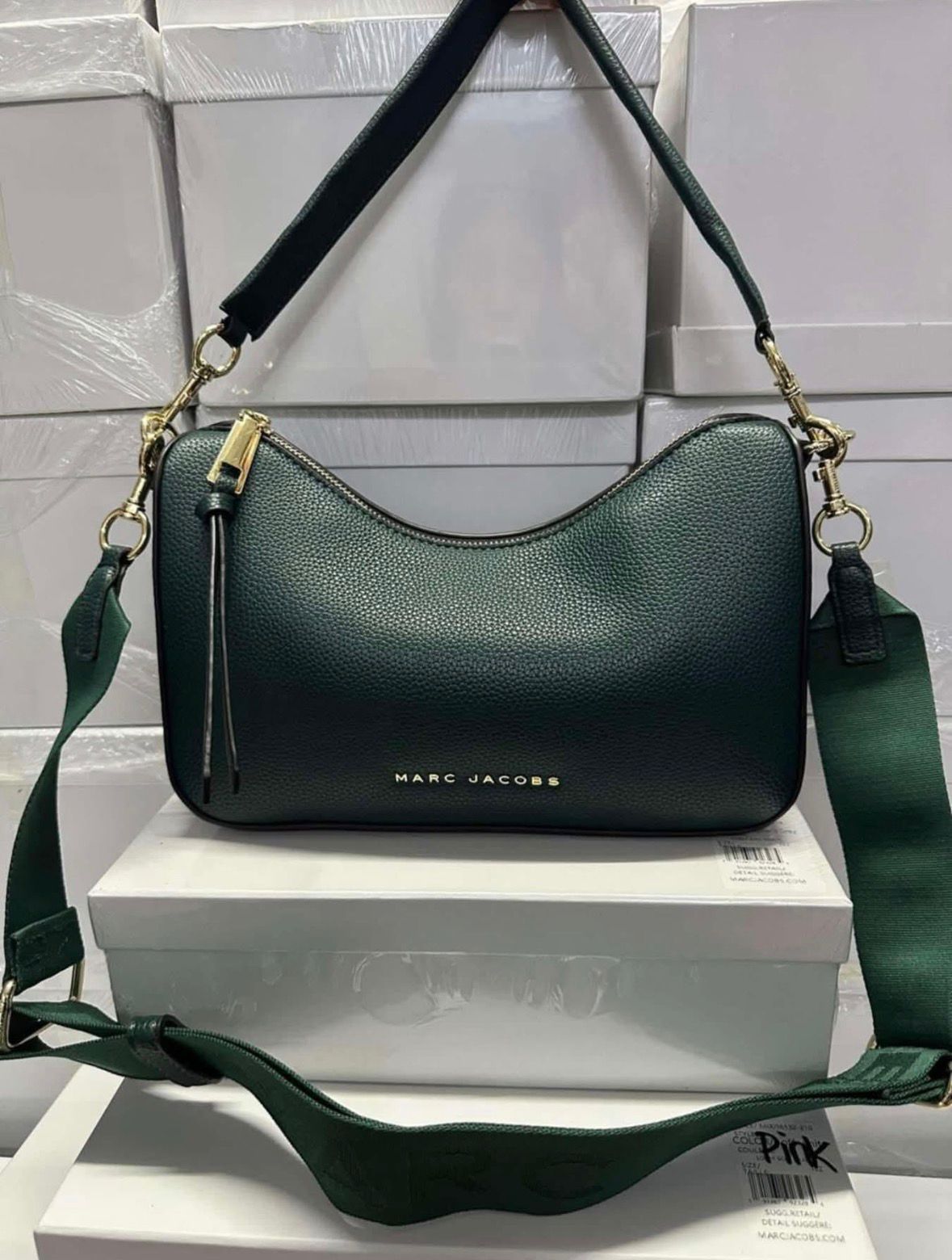 ZEVIRA'S M--J Premium Drifter Small Shoulder Bag (Green)