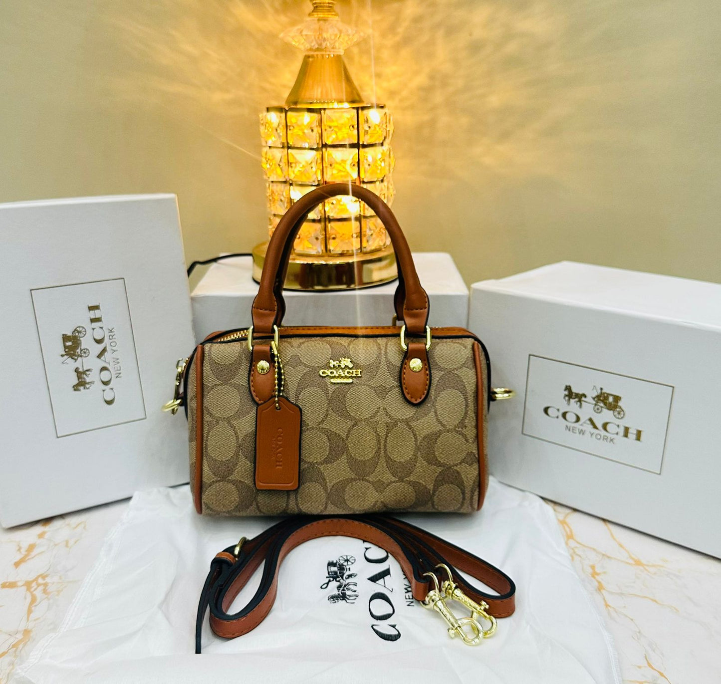 ZEVIRA'S C-O-A-C-H DUFFLE MINI (5 Colors)