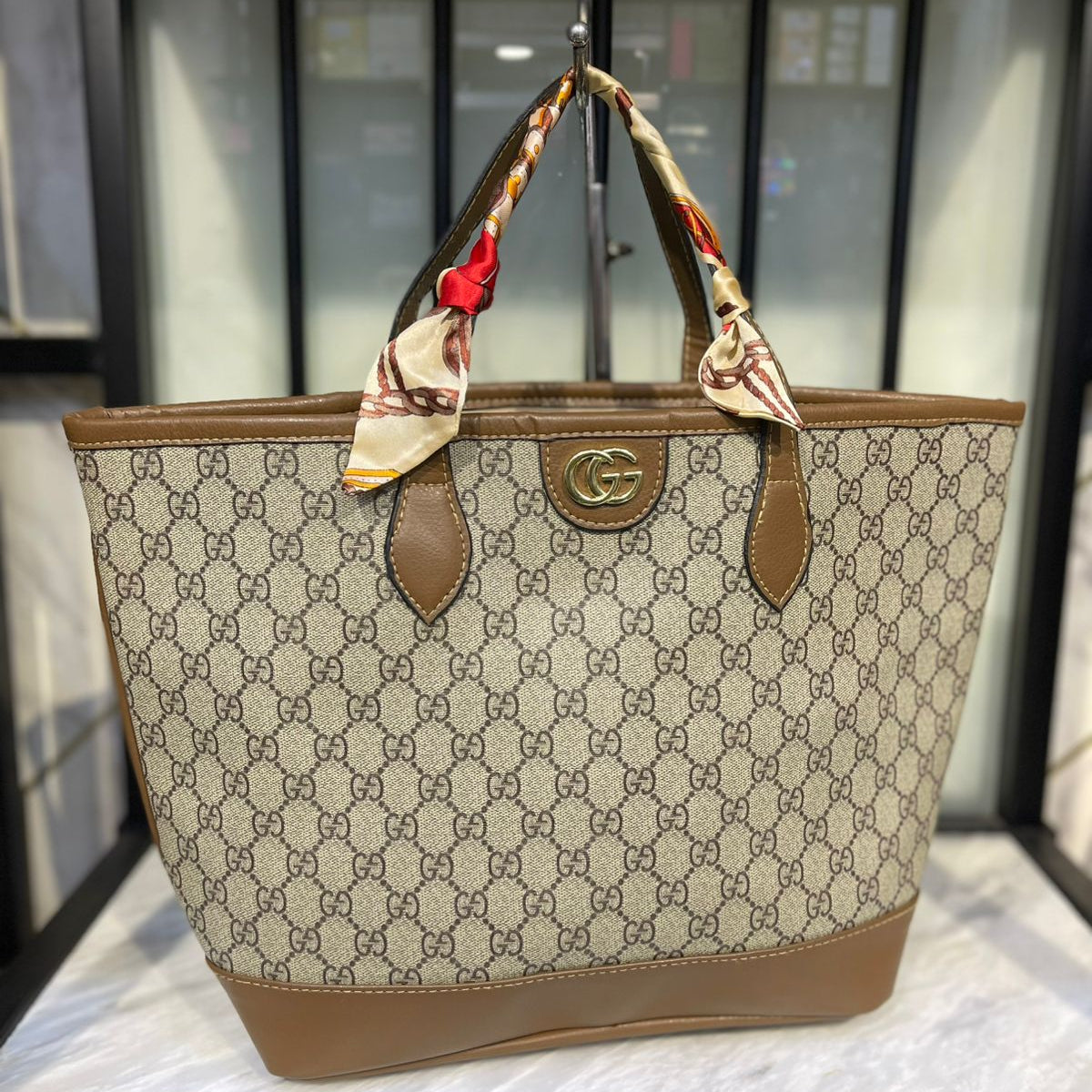 ZEVIRA'S G-U-C-C-I Ophidia Medium Tote Bag 03