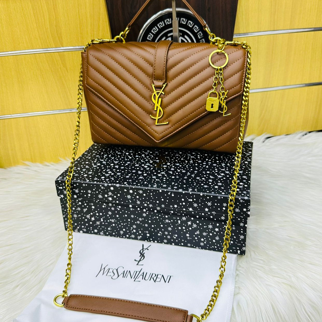 ZEVIRA'S Y-S-L Premium Lock Design (Mustard)