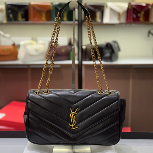 ZEVIRA'S Y-S-L Premium Chain Bag 07 (Black)