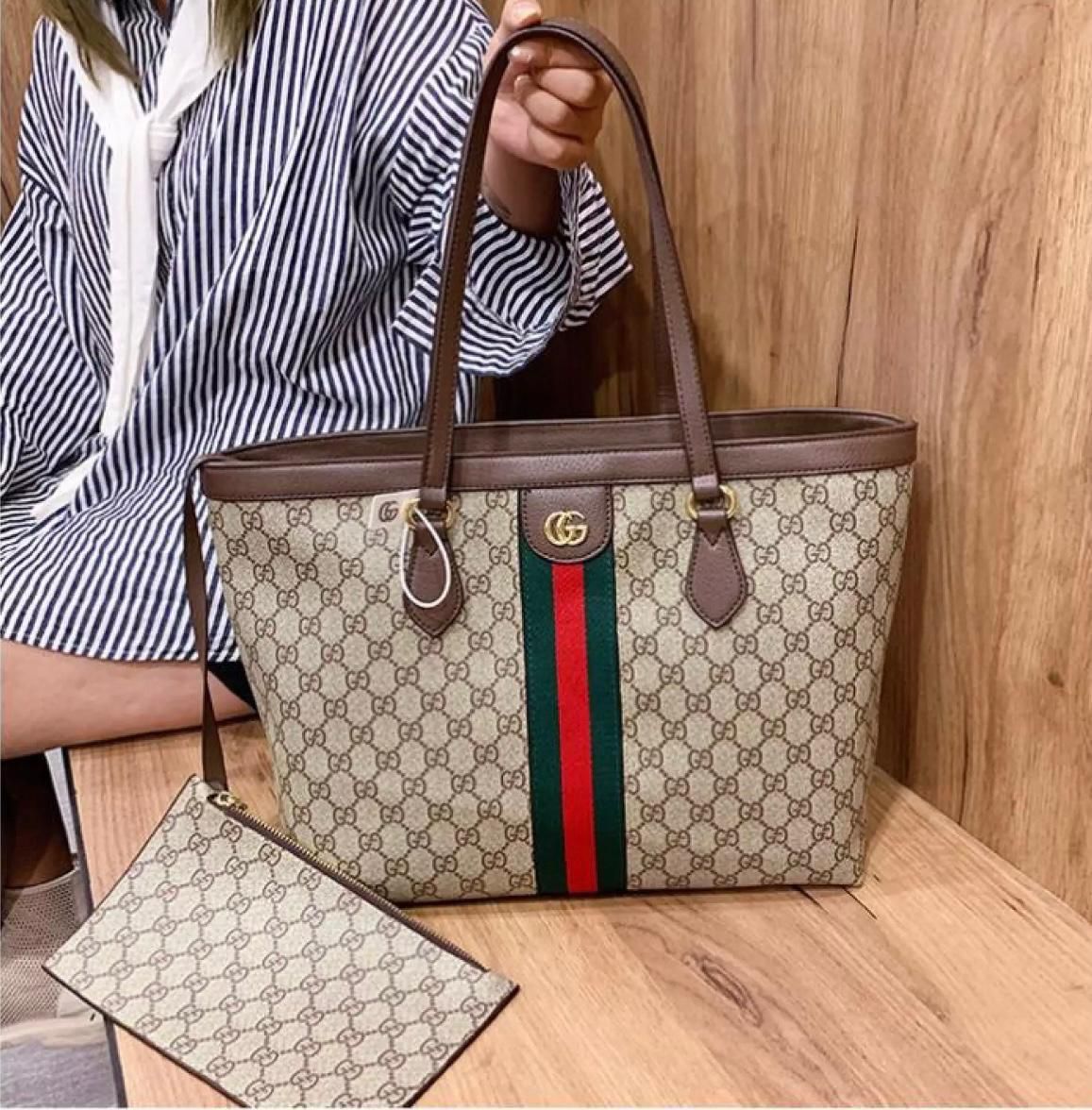 ZEVIRA'S G-U-C-C-I Ophidia Large Tote Bag 07