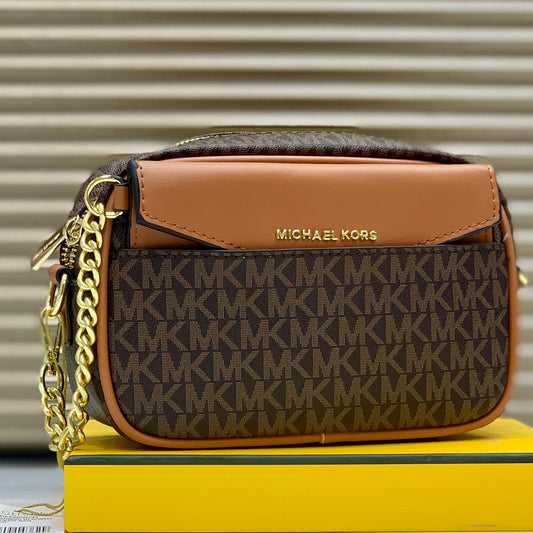 ZEVIRA'S M--K Crossbody (Brown)