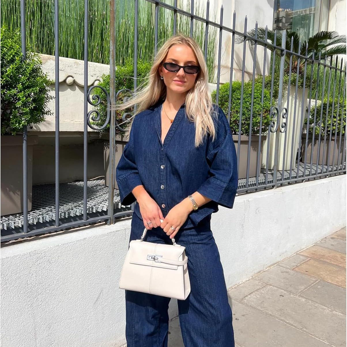 ZEVIRA'S J-W P-E-I Elise Top Handle Bag (White)