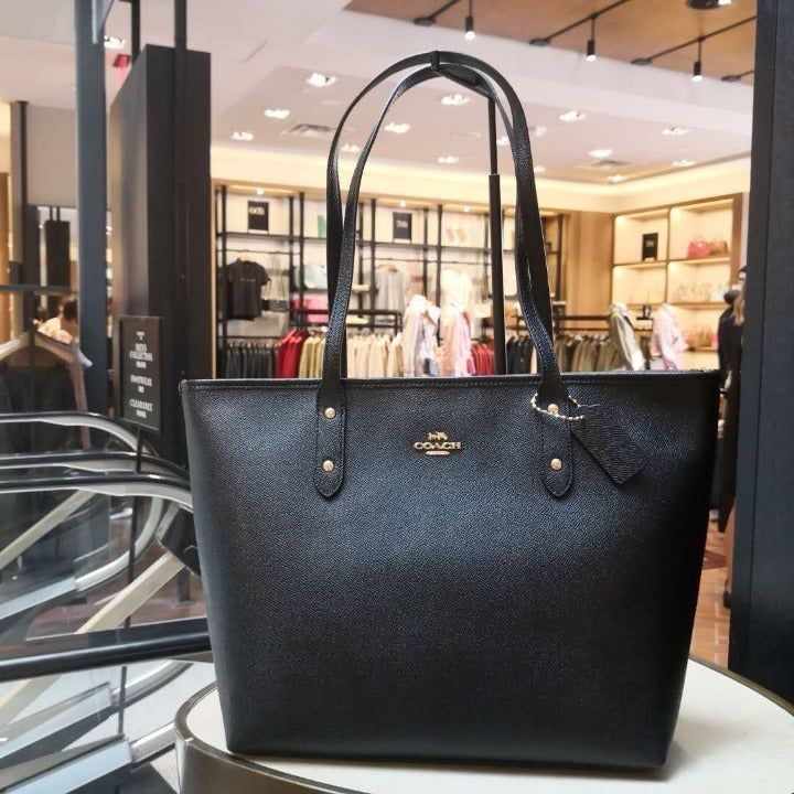 ZEVIRA'S C-O-A-C-H Premium Tote (Black)