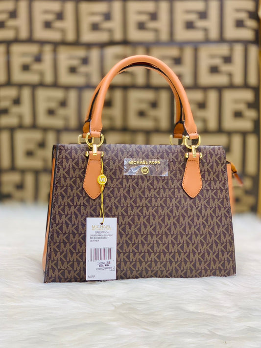 ZEVIRA'S M--K Handbag (Brown 2)