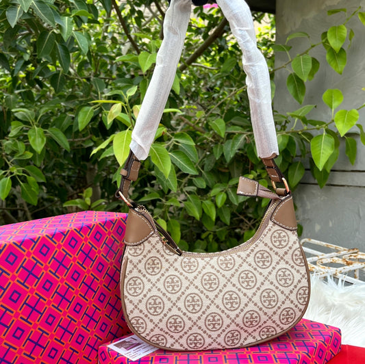 ZEVIRA'S TB Moon Crossbody 07 (Brown)