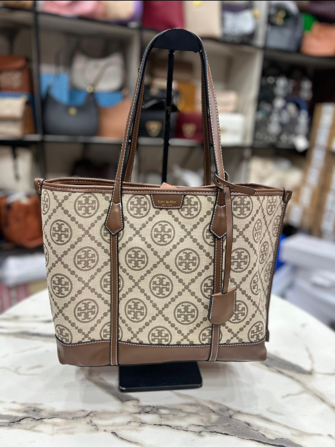 ZEVIRA'S T-B Perry T Monogram Tote 07