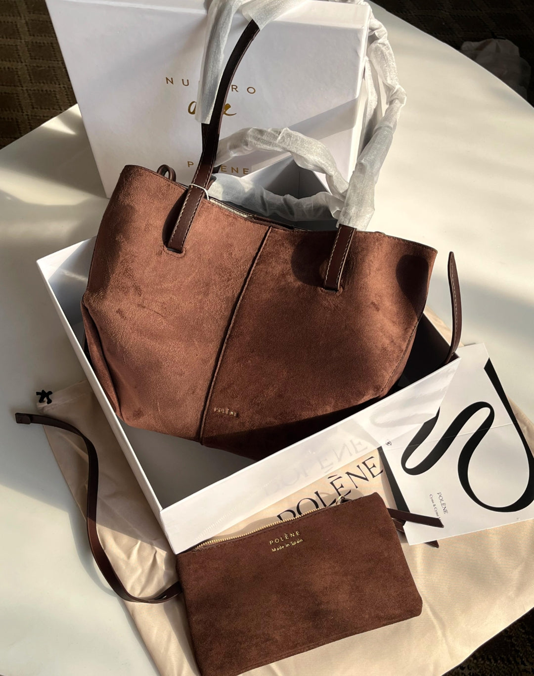 ZEVIRA'S Imported Cyme Handbag– Premium Quality (Brown)