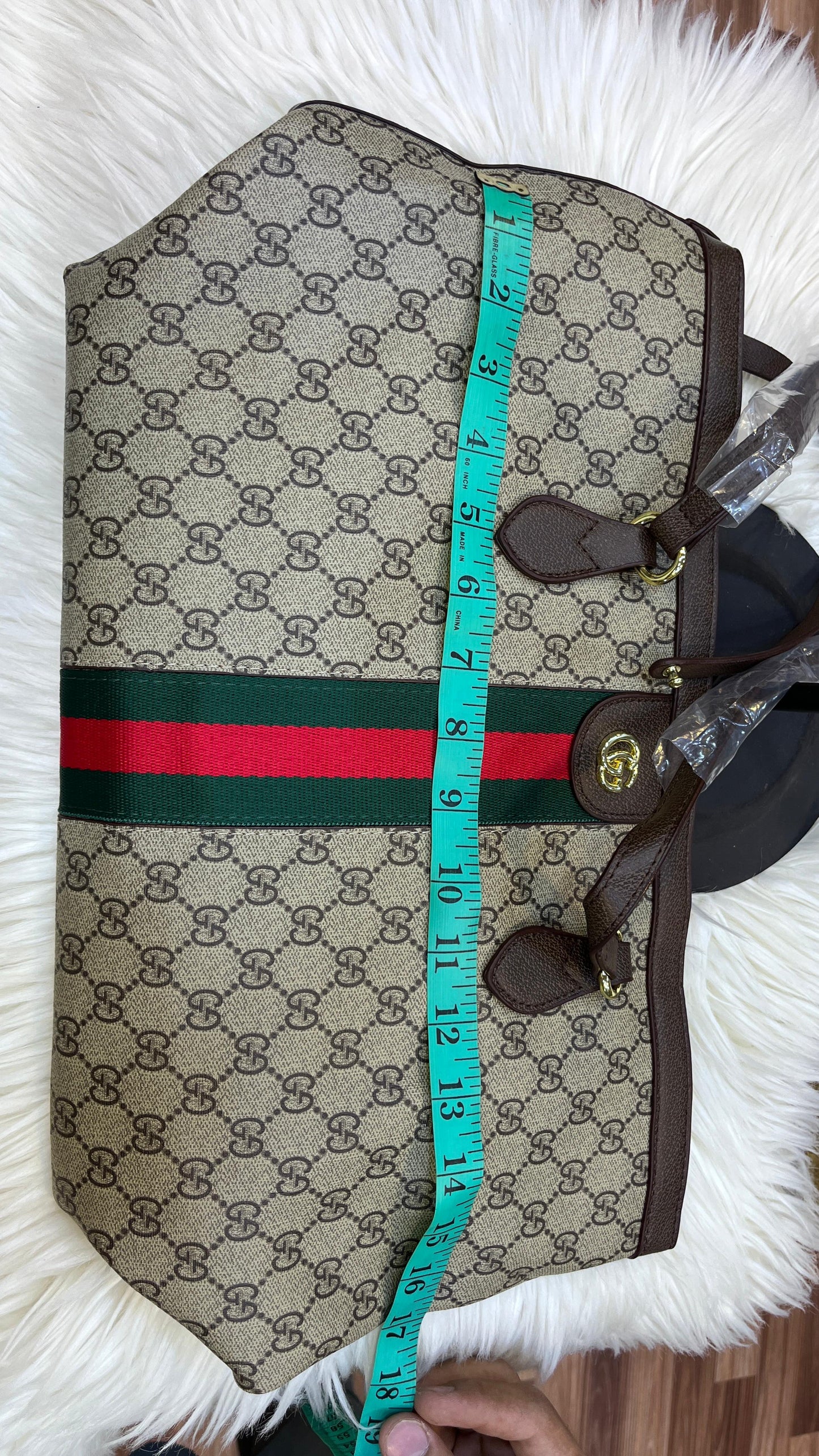 ZEVIRA'S G-U-C-C-I Ophidia Large Tote Bag 07