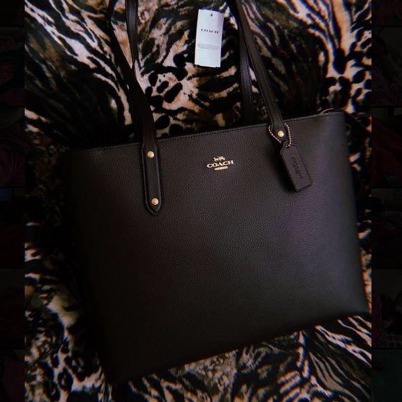 ZEVIRA'S C-O-A-C-H Premium Tote (Black)