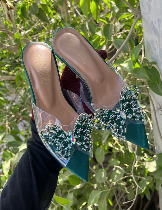 J-C Heels GREEN