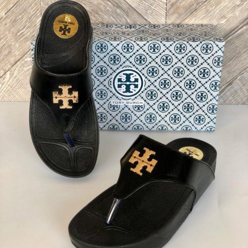 T--B WEDGE SANDALS (2 COLORS)
