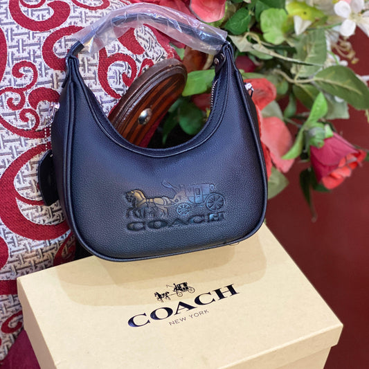 ZEVIRA'S PREMIUM C-O-A-C-H Moon Shape Signature 03 (Black)