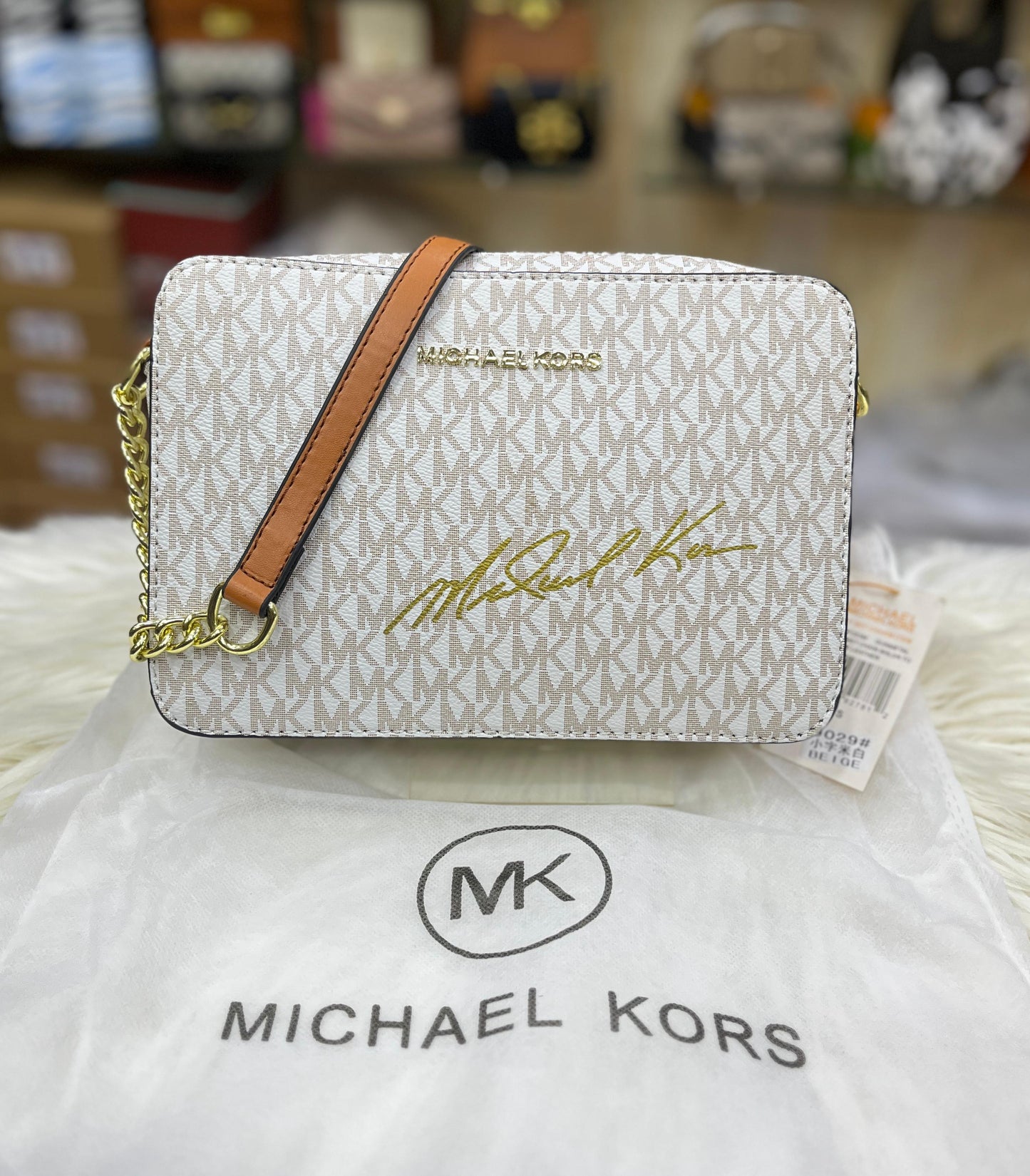 ZEVIRA'S PREMIUM M--K Crossbody 03 (White)