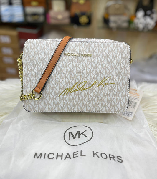 ZEVIRA'S PREMIUM M--K Crossbody 03 (White)