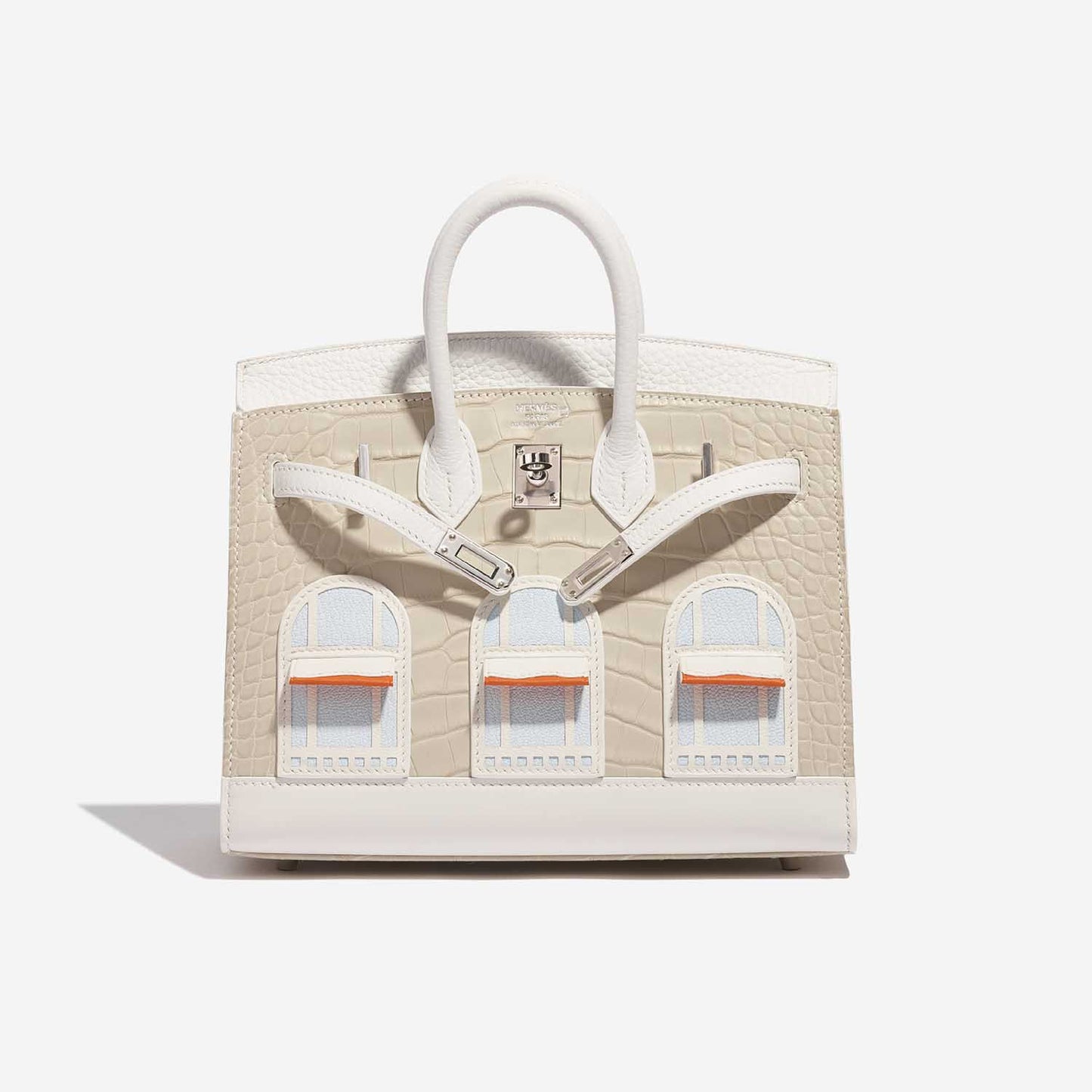 ZEVIRA'S H-MES Limited Edition Birkin Faubourg Sellier
(White)