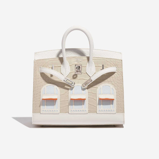 ZEVIRA'S H-MES Limited Edition Birkin Faubourg Sellier
(White)