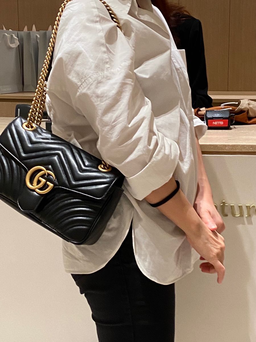 ZEVIRA'S G-U-C-C-I Marmont 04 (Black)