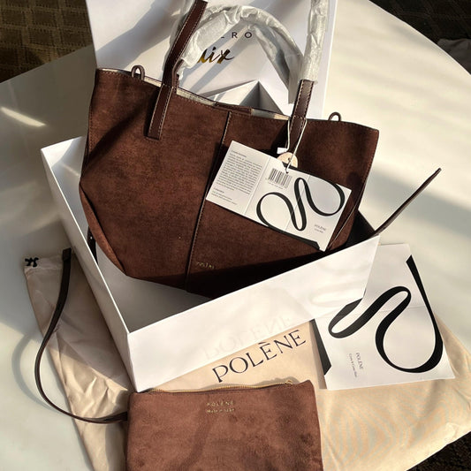 ZEVIRA'S Imported Cyme Handbag– Premium Quality (Brown)