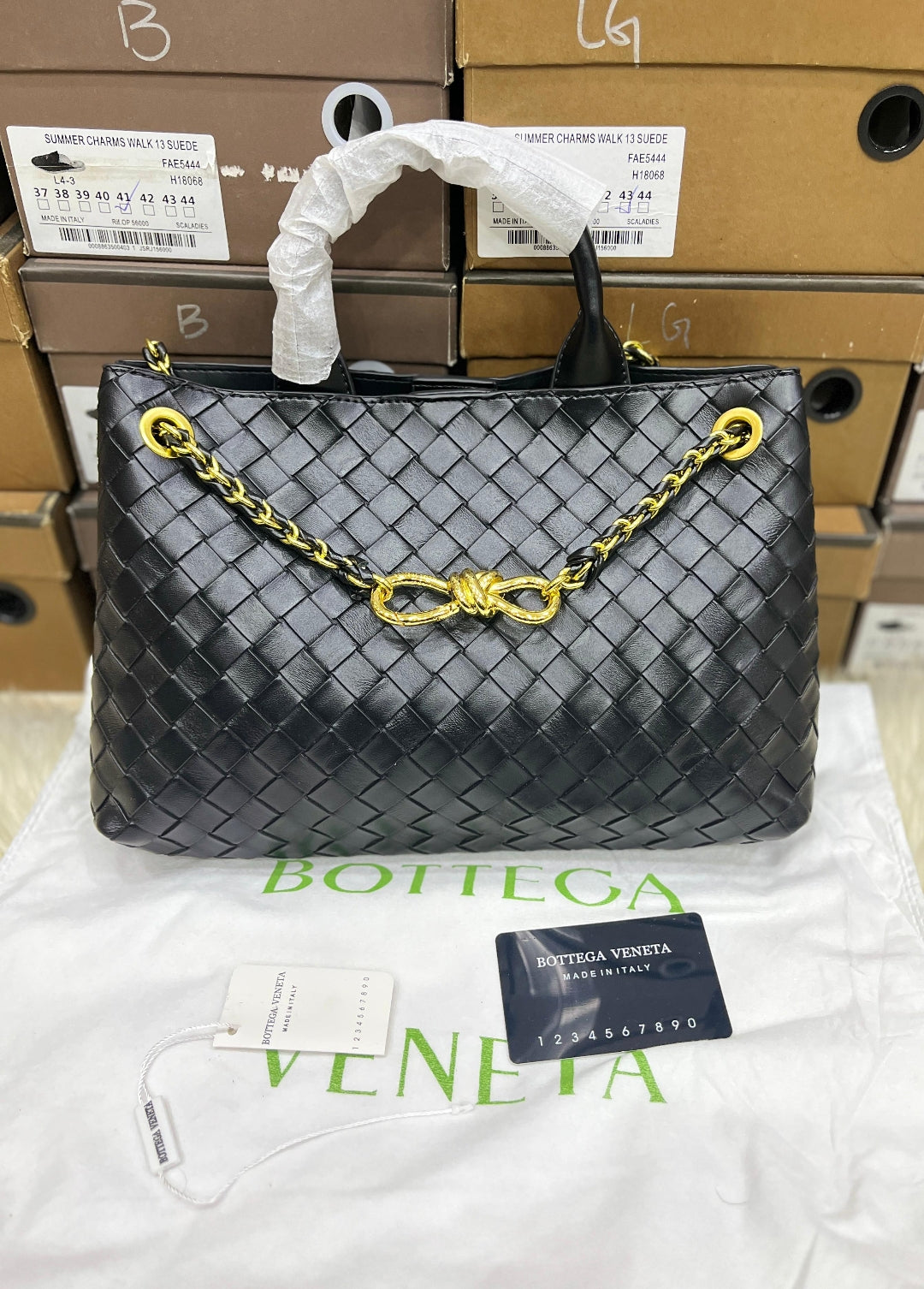 Zevira Elegant Weave Leather Top-Handle Bag (3 Colors)